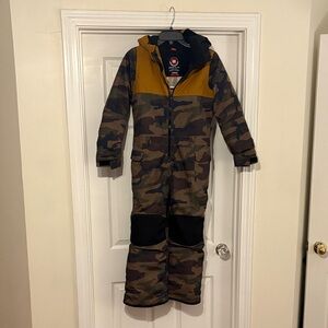 686 Youth Evolution Jacket with Yellow and Black
